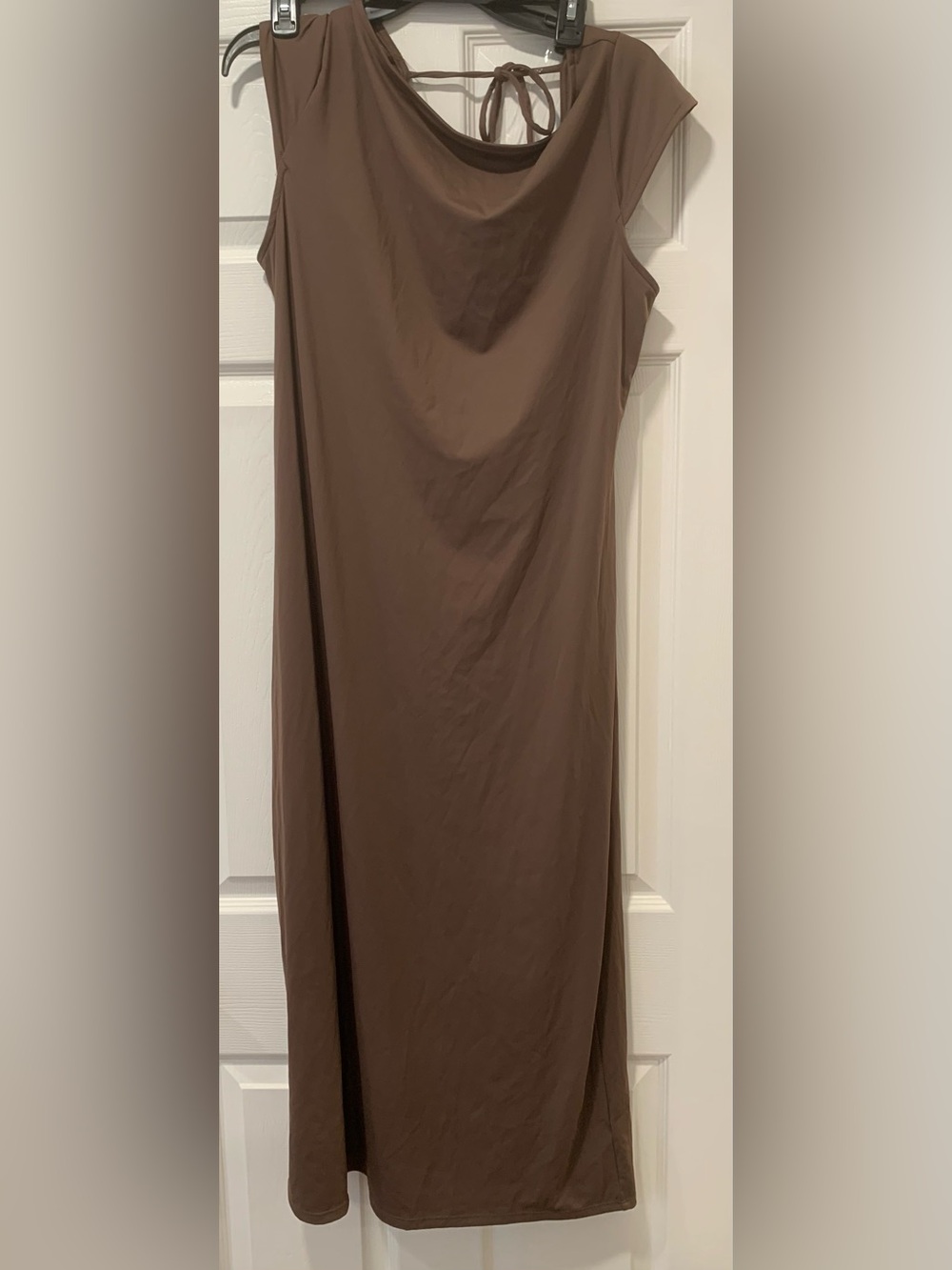 NWT Wild Fable Brown Slip Dress back tie